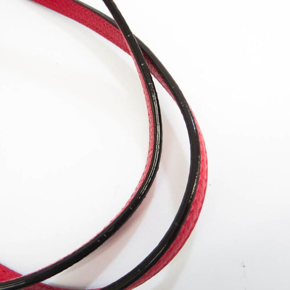 JIMMY CHOO Women,Men Leather,Raffia Shoulder Bag,Tote Bag Multi-color,Red Color - Picture 6 of 9